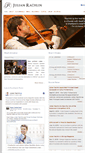 Mobile Screenshot of julianrachlin.com